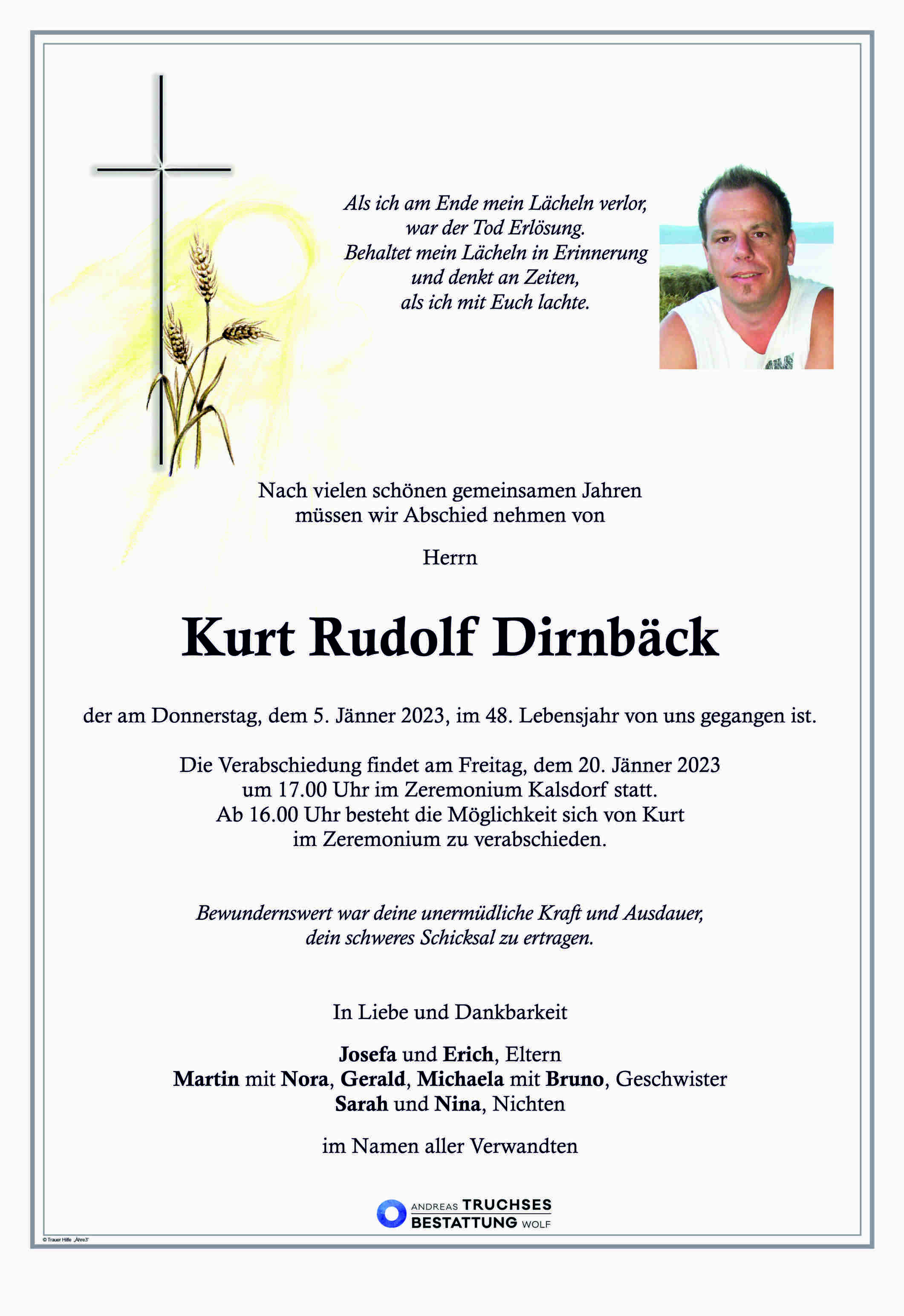 Kurt Rudolf Dirnbäck